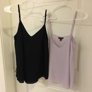 Topshop and ASOS Spaghetti Strapped Tank Bundle